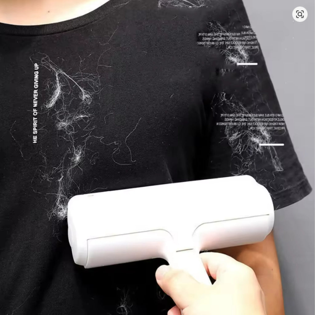 Tape-Free Reusable Pet Hair Remover Roller