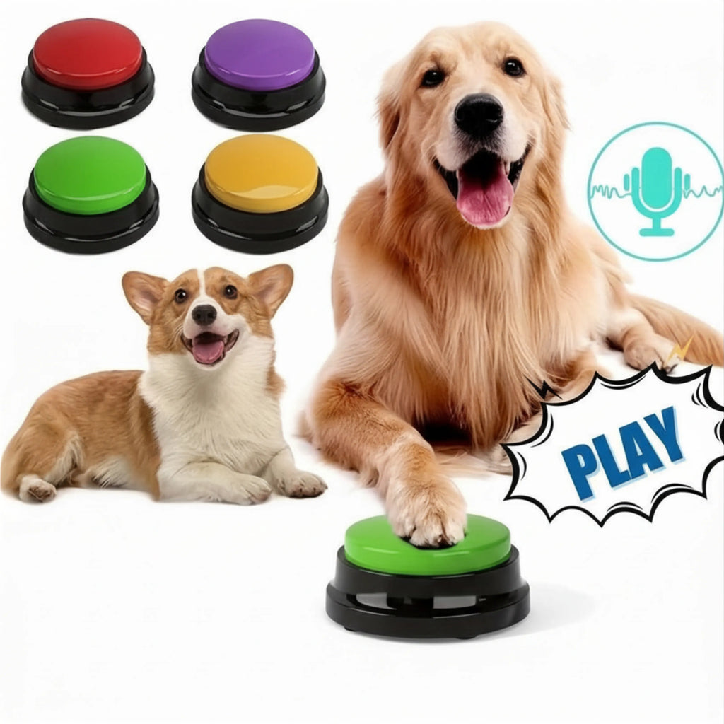 Smart-Training Recordable Pet Speaking Buttons