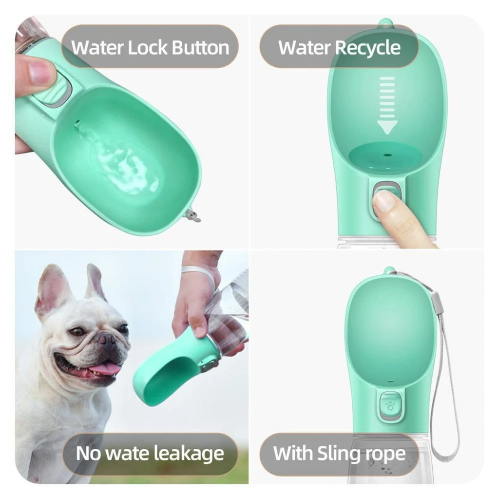 Foldable Leakproof Portable Dog Water Bottle
