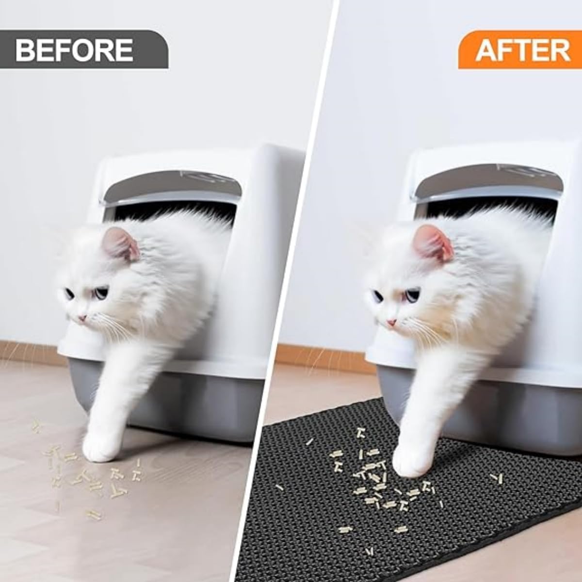 Waterproof Urine-Proof Double-Layer Cat Litter Mat