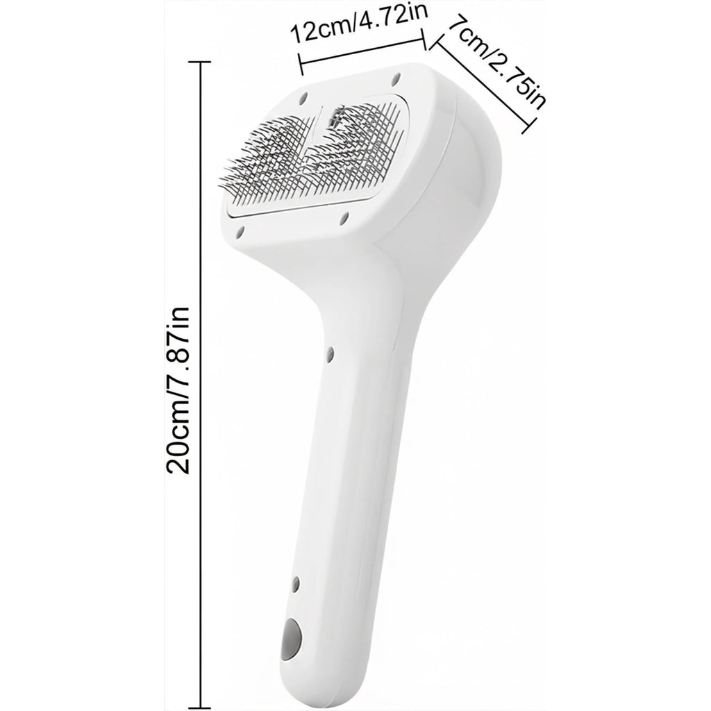 Anti-Static Steamy Pet Grooming Brush